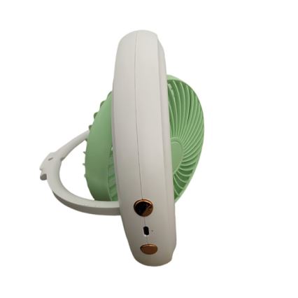 Nabíjecí stolní ventilátor 4W/5V 1200 mAh bílá