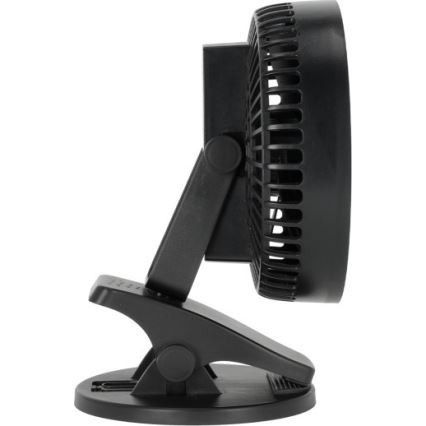Nabíjecí stolní ventilátor s klipem VIENTO 6W/5V 2000 mAh černá