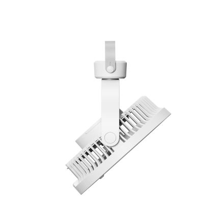Nabíjecí stolní ventilátor s LED osvětlením 8W/3,7V 2400 mAh bílá