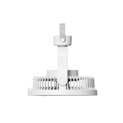 Nabíjecí stolní ventilátor s LED osvětlením 8W/3,7V 2400 mAh bílá