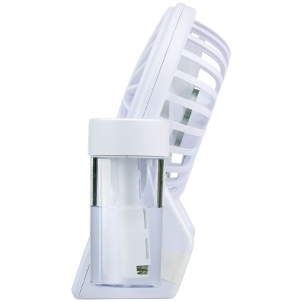 Nabíjecí stolní ventilátor s mlhovým efektem 3,7V 1200 mAh