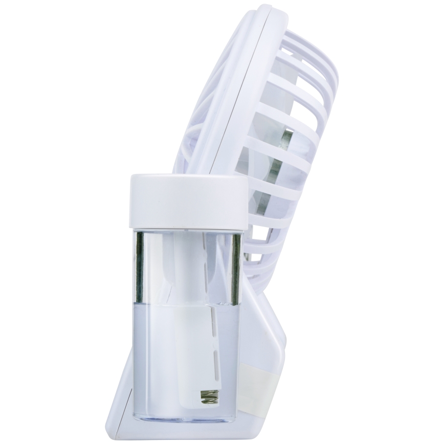 Nabíjecí stolní ventilátor s mlhovým efektem 3,7V 1200 mAh