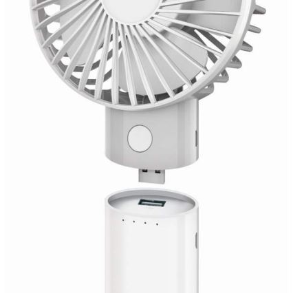 Nabíjecí ventilátor s powerbankou 4000 mAh/3,7V USB-C