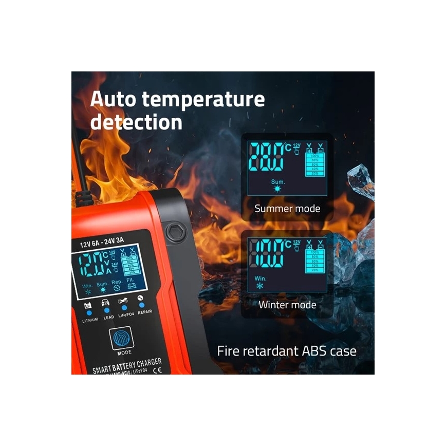 Nabíječka akumulátorů 110W/230V