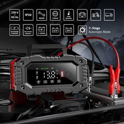 Nabíječka akumulátorů 300W/230V