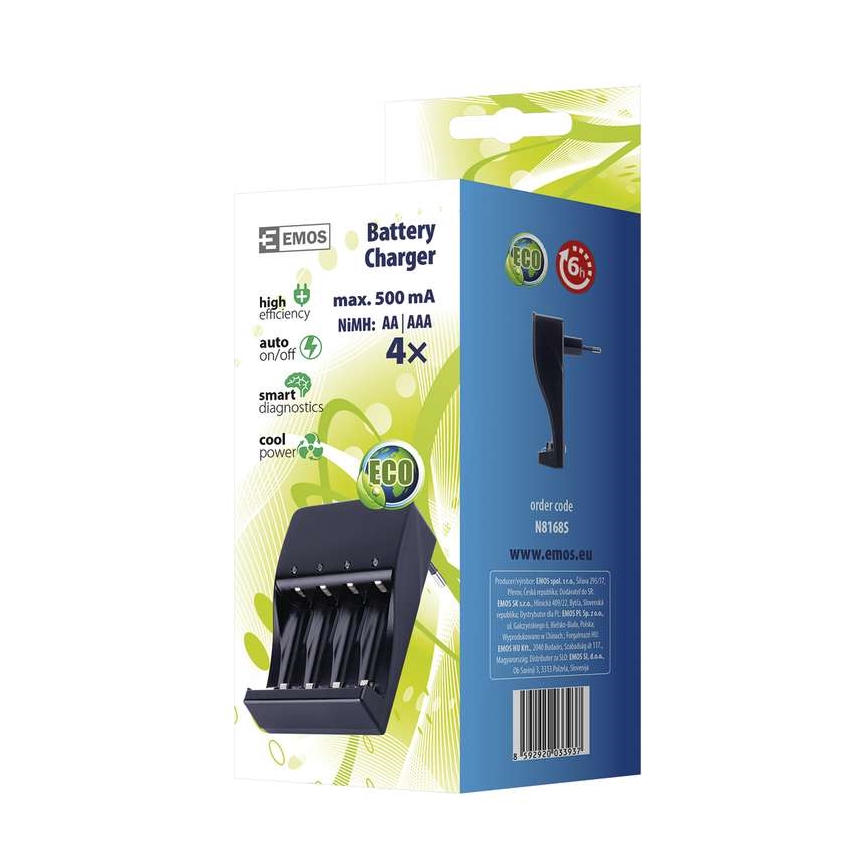 Nabíječka baterií SMART4 AAA/AA 230V