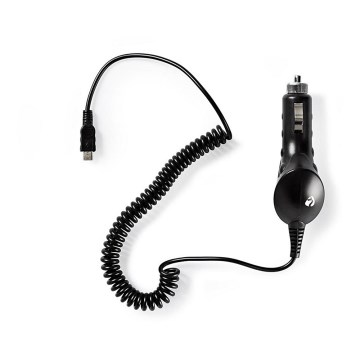 Nabíječka do auta 1xUSB 5V/1A + micro USB kabel 100 cm