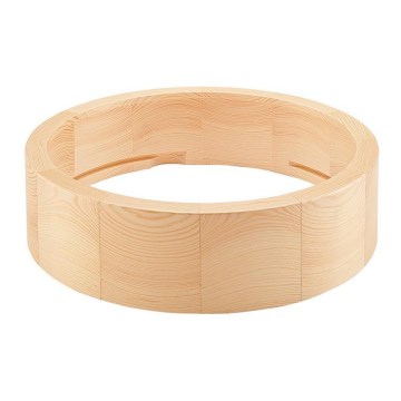 Náhradní dřevěný rám ke stropnímu svítidlu NATURAL E27 pr. 27 cm