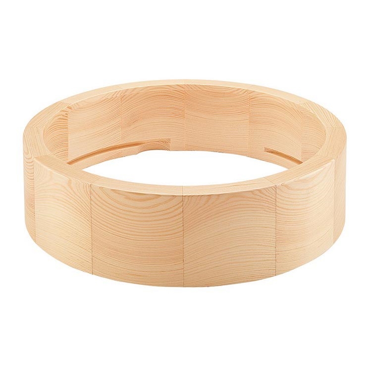 Náhradní dřevěný rám ke stropnímu svítidlu NATURAL E27 pr. 27 cm