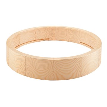 Náhradní dřevěný rám ke stropnímu svítidlu NATURAL E27 pr. 37 cm
