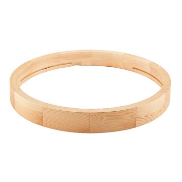 Náhradní dřevěný rám ke stropnímu svítidlu NATURAL SLIM E27 pr. 37 cm