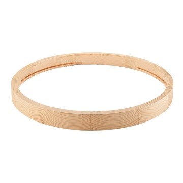 Náhradní dřevěný rám ke stropnímu svítidlu NATURAL SLIM E27 pr. 47 cm