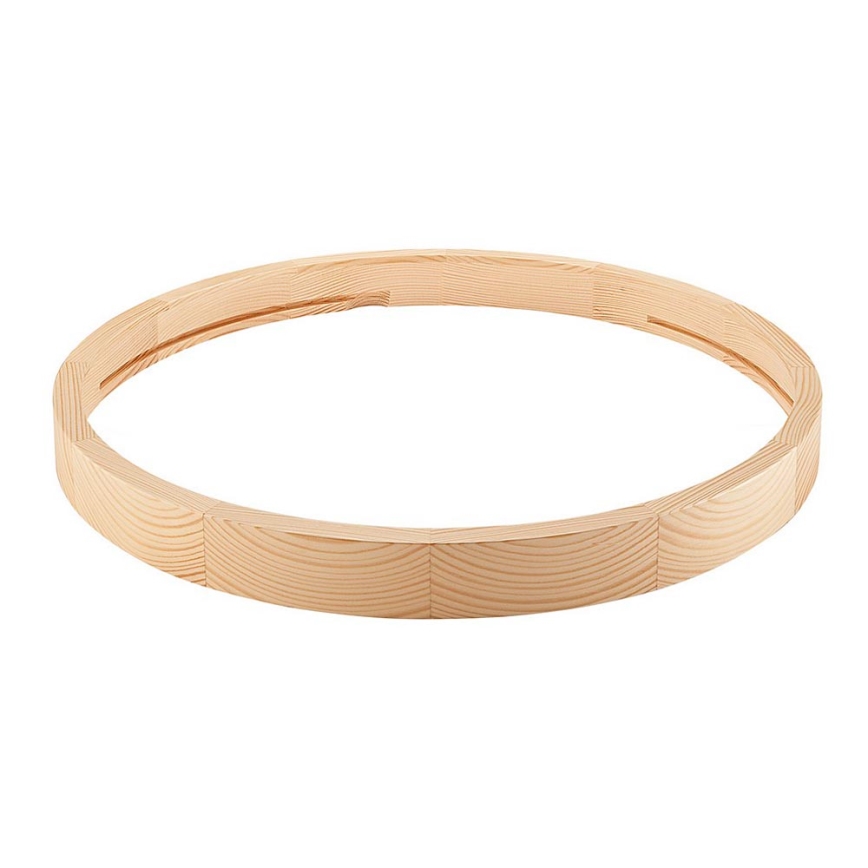 Náhradní dřevěný rám ke stropnímu svítidlu NATURAL SLIM E27 pr. 47 cm