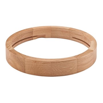 Náhradní dřevěný rám ke stropnímu svítidlu OAK SLIM E27 pr. 27 cm