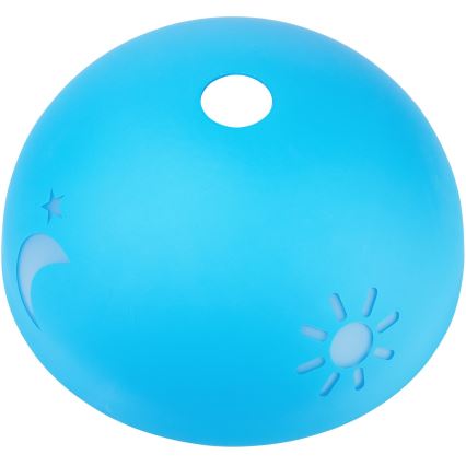 Náhradní sklo k lustru DAY & NIGHT E27 pr. 30 cm modrá