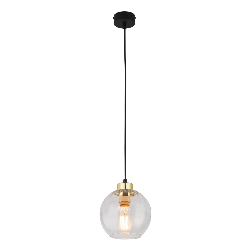 Náhradní sklo k lustru DEVI E27 pr. 18 cm čirá