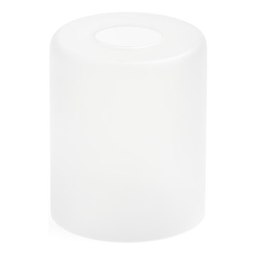 Náhradní sklo k lustru E27 pr. 10 cm bílá