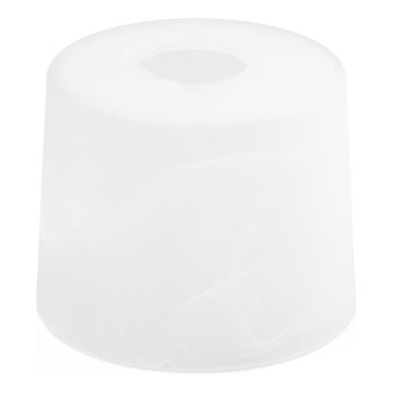 Náhradní sklo k lustru E27 pr. 13 cm bílá