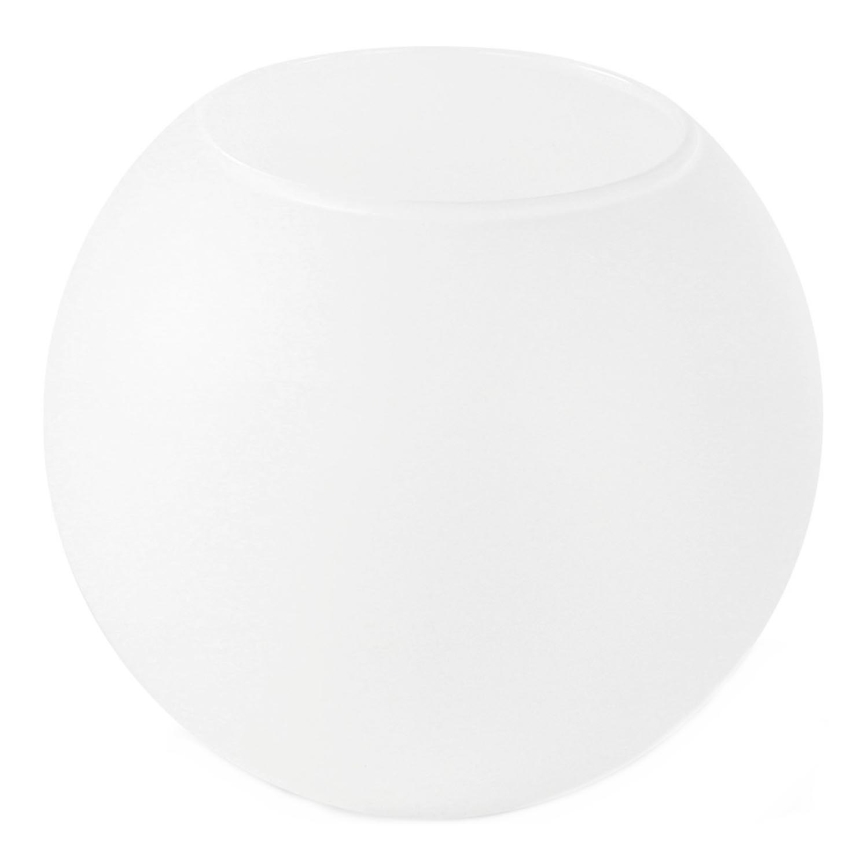 Náhradní sklo k lustru E27 pr. 15 cm bílá