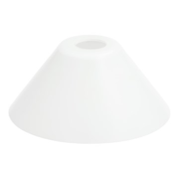 Náhradní sklo k lustru E27 pr. 22 cm bílá