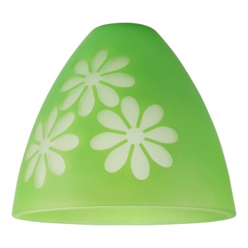 Náhradní sklo k lustru GARDEN E27 pr. 23 cm zelená