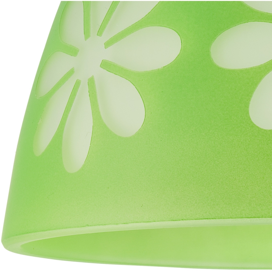 Náhradní sklo k lustru GARDEN E27 pr. 23 cm zelená