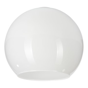 Náhradní sklo k lustru KULA E27 pr. 30 cm bílá