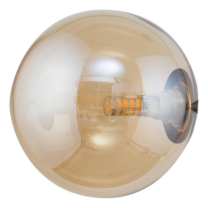 Náhradní sklo k lustru, stolní lampě a nástěnnému svítidlu ORO G9 pr. 14 cm béžová