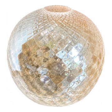 Náhradní sklo ke stolní lampě E27 pr. 18 cm kouřová béžová