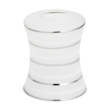 Náhradní sklo ke svítidlu E27 pr. 11 cm bílá/lesklý chrom