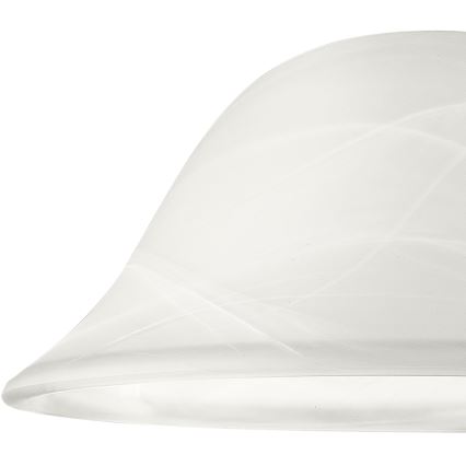 Náhradní sklo k lustru SFERA E27 130x300 mm bílá