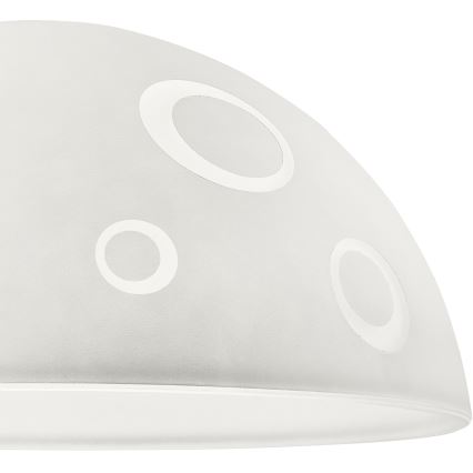 Náhradní sklo k lustru SFERA E27 140x300 mm bílá
