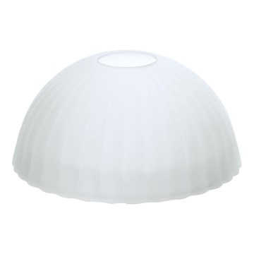 Náhradní sklo univerzální ROCCA E27 pr. 17 cm bílá