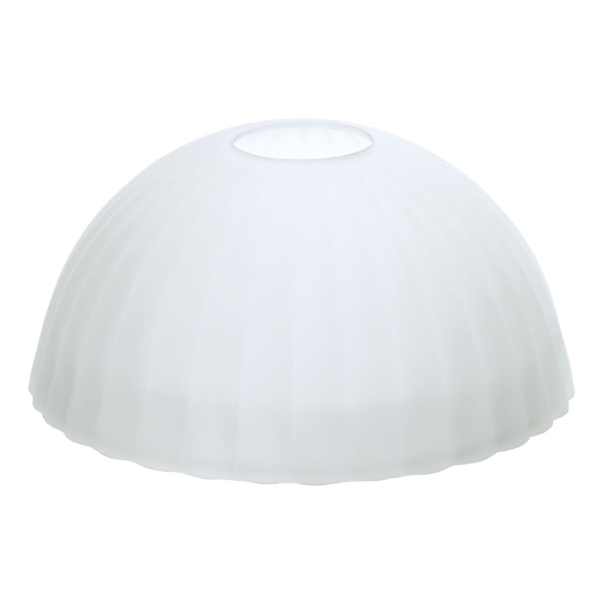 Náhradní sklo univerzální ROCCA E27 pr. 17 cm bílá