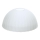 Náhradní sklo univerzální ROCCA E27 pr. 17 cm bílá