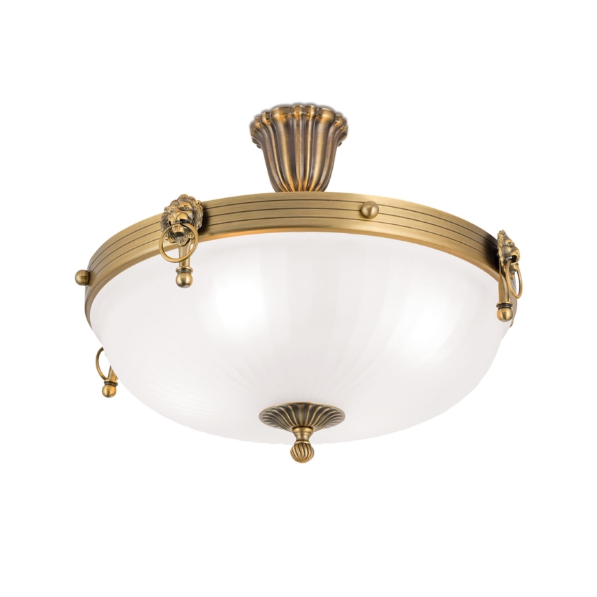 Náhradní sklo univerzální ROCCA E27 pr. 40 cm bílá