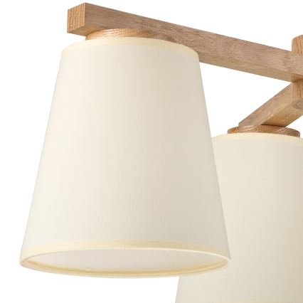 Náhradní stínidlo k lustru a nástěnnému svítidlu ELLIE E27 pr. 15 cm krémová
