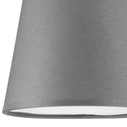 Náhradní stínidlo k lustru a nástěnnému svítidlu ELLIE E27 pr. 15 cm šedá