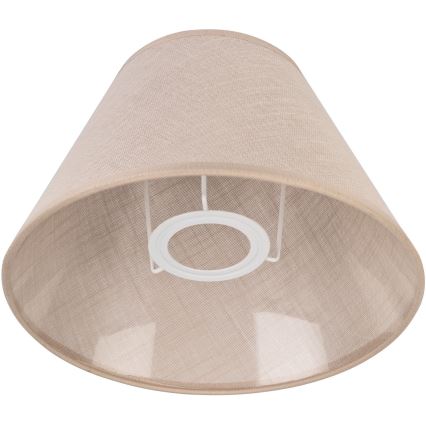 Náhradní stínidlo ke stolní lampě JUTA E27 pr. 19 cm béžová