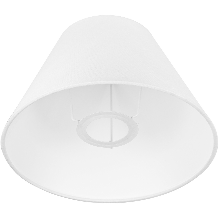 Náhradní stínidlo ke stolní lampě JUTA E27 pr. 19 cm bílá