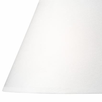 Náhradní stínidlo ke stolní lampě JUTA E27 pr. 19 cm bílá