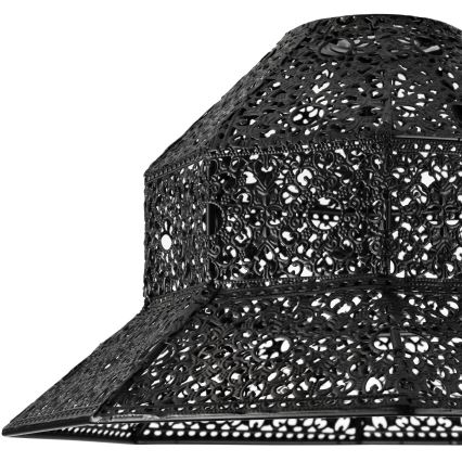 Náhradní stínidlo k lustru SAMIRA E27 pr. 33 cm černá