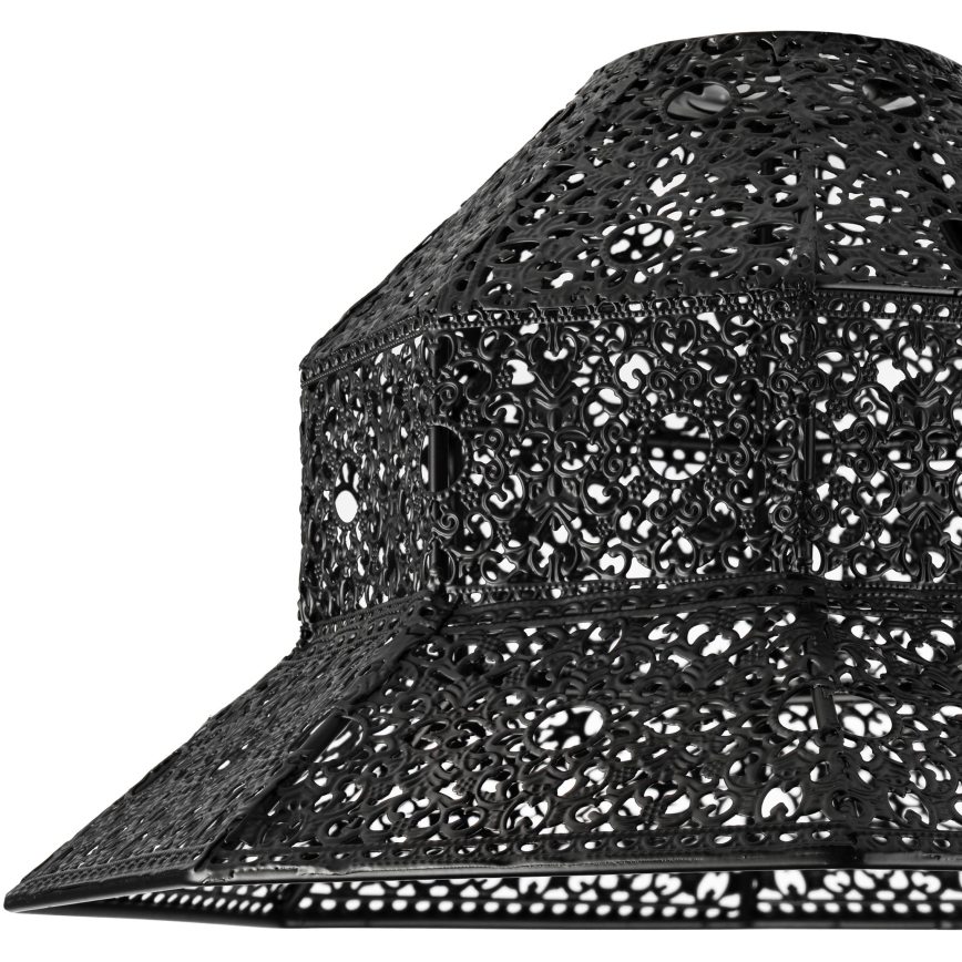 Náhradní stínidlo k lustru SAMIRA E27 pr. 33 cm černá