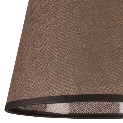 Náhradní stínidlo k nástěnnému svítidlu LORENZO E27 pr. 16 cm hnědá
