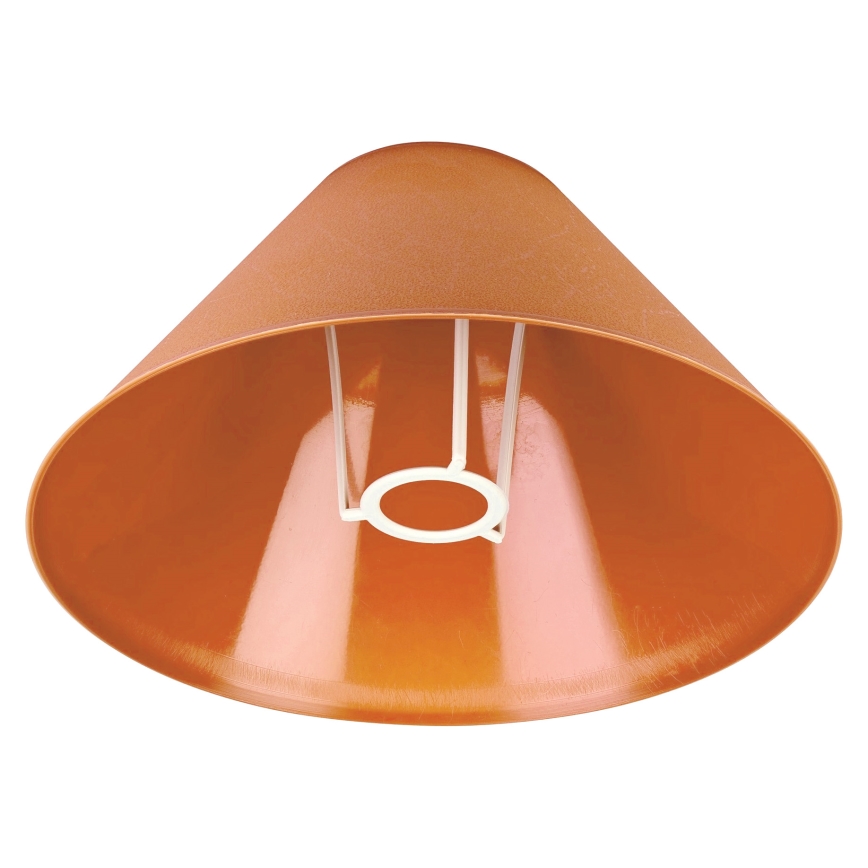 Náhradní stínidlo k stolní lampě E14 21x11 cm oranžová