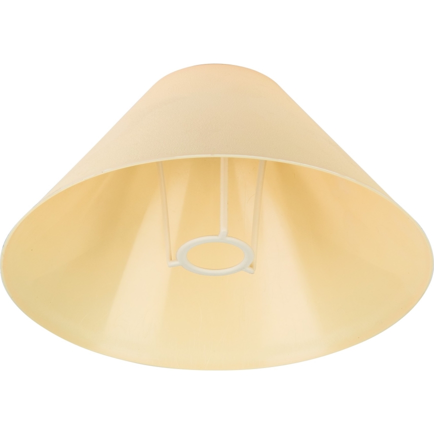 Náhradní stínidlo k stolní lampě E14 21x11 cm žlutá