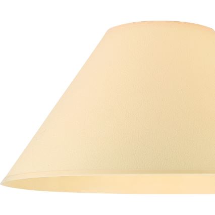 Náhradní stínidlo k stolní lampě E14 21x11 cm žlutá