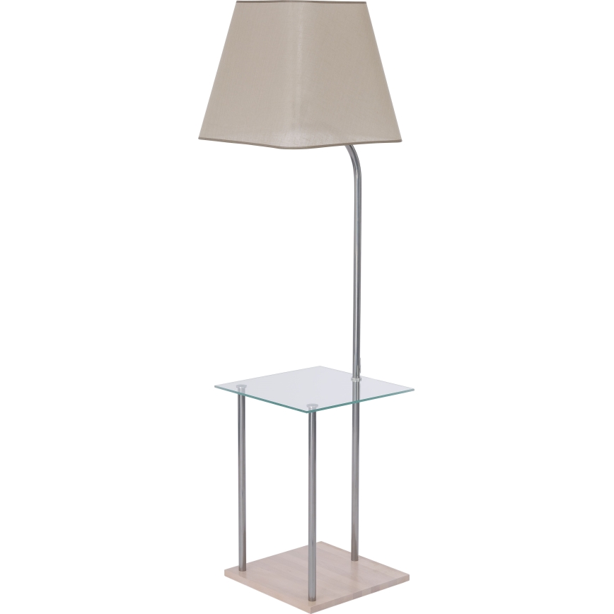 Náhradní stínidlo ke stojací lampě EMMA E27 34,5x39,5 cm hnědá