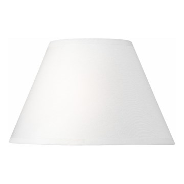 Náhradní stínidlo ke stolní lampě JUTA E27 pr. 19 cm bílá