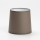 Náhradní stínidlo ke stolní lampě STOZEK E27 16x16 cm hnědá